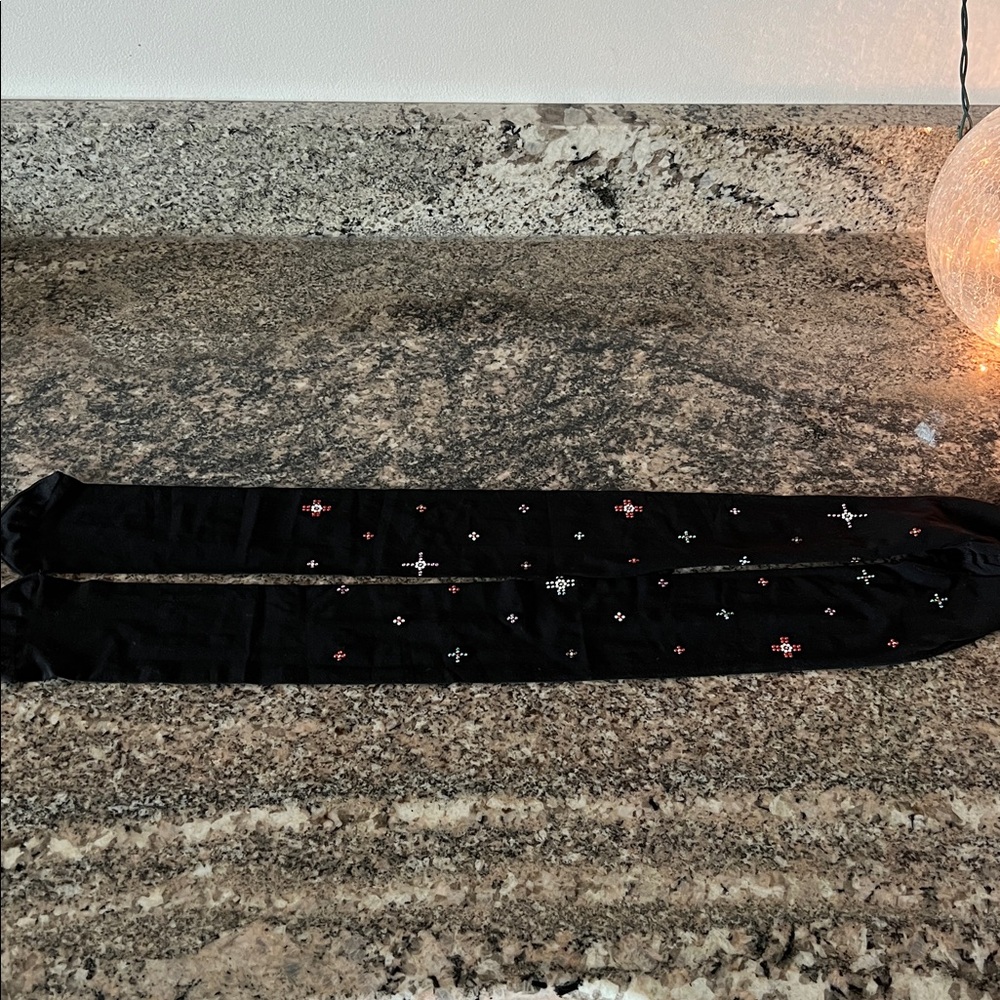 CHANEL Black Tights With Rhinestones - Picture 8 of 10